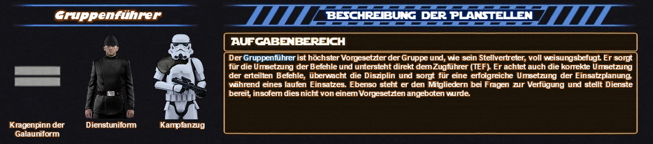 Sturmtruppen Unteroffiziere Planstellen